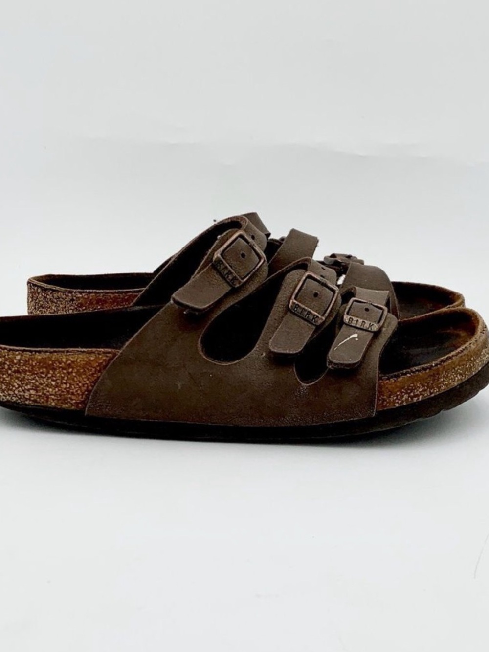 Birkenstock Florida 3 Strap Sandals in Mocha Brown 36.5 - Picture 10 of 13